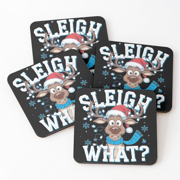 Item preview, SLEIGH WHAT?: Bewildered Reindeer and Christmas Lights Design designed and sold by Rio77 Styles.