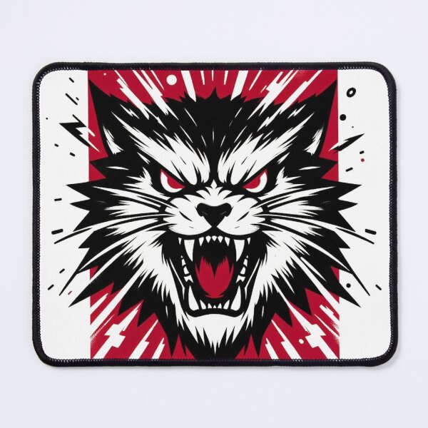 Item preview, Savage cat designed and sold by DesignMyNovelty.