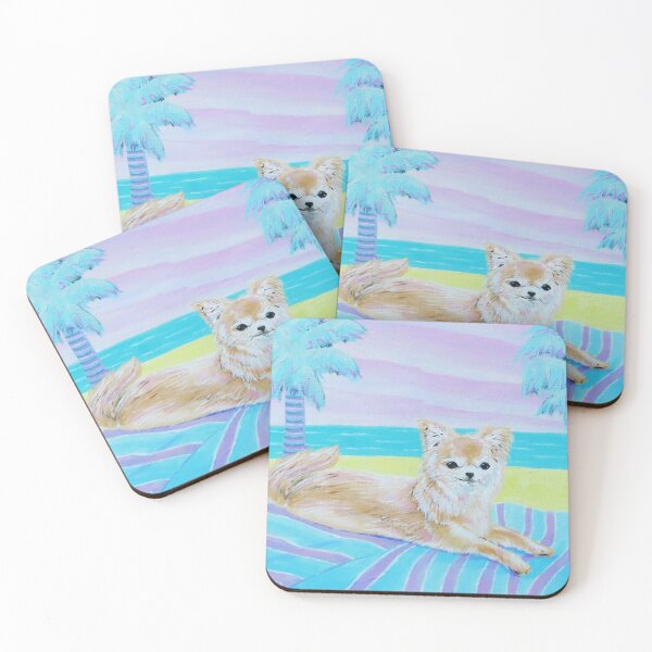 Item preview, Chihuahua at the Beach designed and sold by CindysArtStudio.