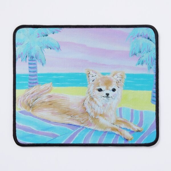 Item preview, Chihuahua at the Beach designed and sold by CindysArtStudio.