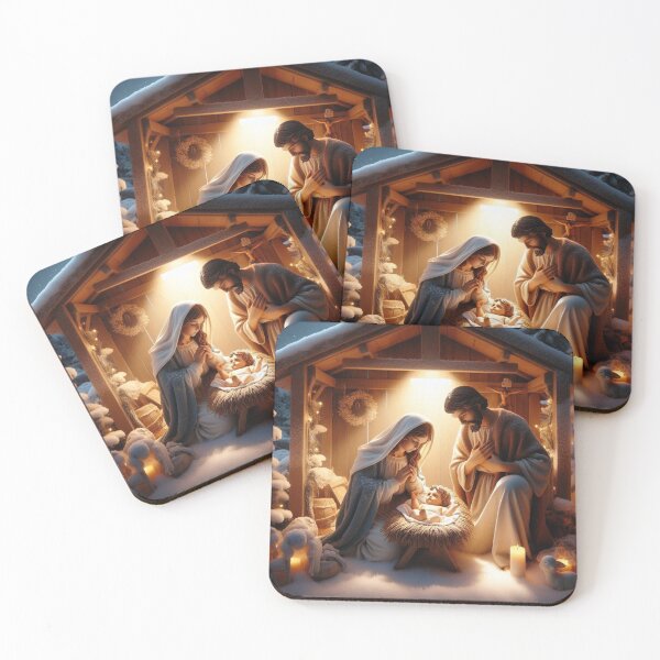 Item preview, Mary and Joseph cradling baby Jesus designed and sold by Dominika Farkašová.