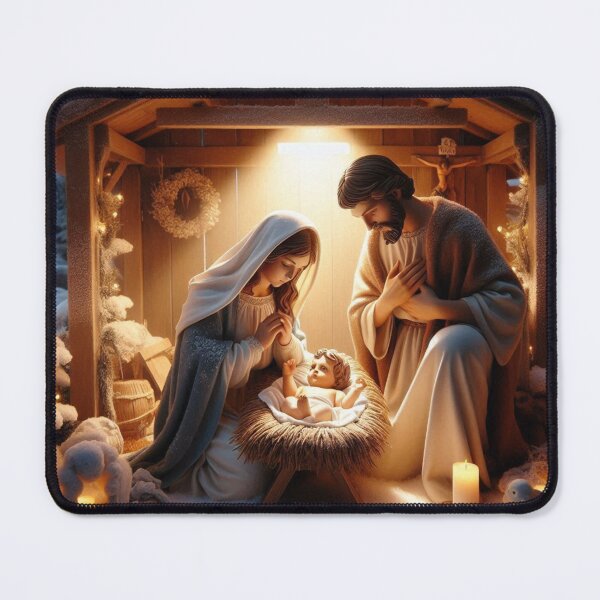 Item preview, Mary and Joseph cradling baby Jesus designed and sold by Dominika Farkašová.