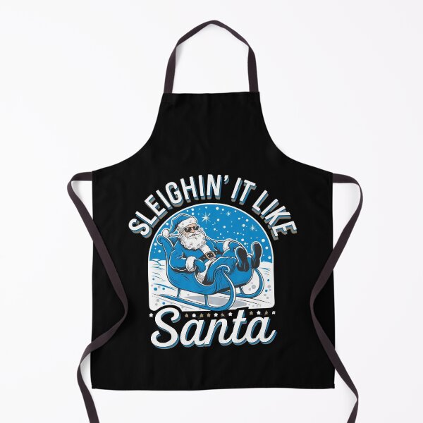 Item preview, Sleighin' It Like Santa: Blue and White Christmas Design designed and sold by Rio77 Styles.