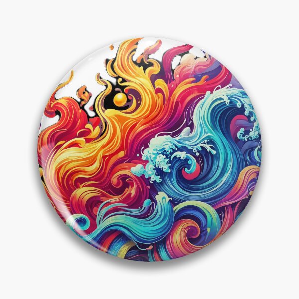 Item preview, Fire and Water designed and sold by LukeCharming.