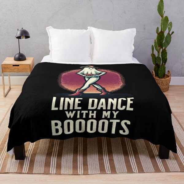 Item preview, Cowboy With Boots Funny Line Dance Ghost designed and sold by LuminOrb.