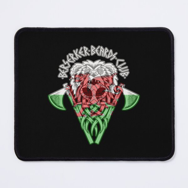 Item preview, Berserker Beards Wales Logo designed and sold by Berserkerbeards.
