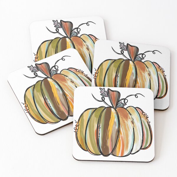 Item preview, Autumn Colors Painted Pumpkin designed and sold by Magnuna.