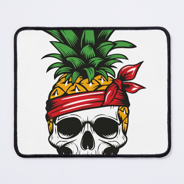 Item preview, Pineapple Skull Aloha Beaches Hawaiian Hawaii Goth Summer designed and sold by Easy-Logo.