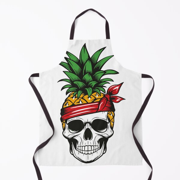 Item preview, Pineapple Skull Aloha Beaches Hawaiian Hawaii Goth Summer designed and sold by Easy-Logo.