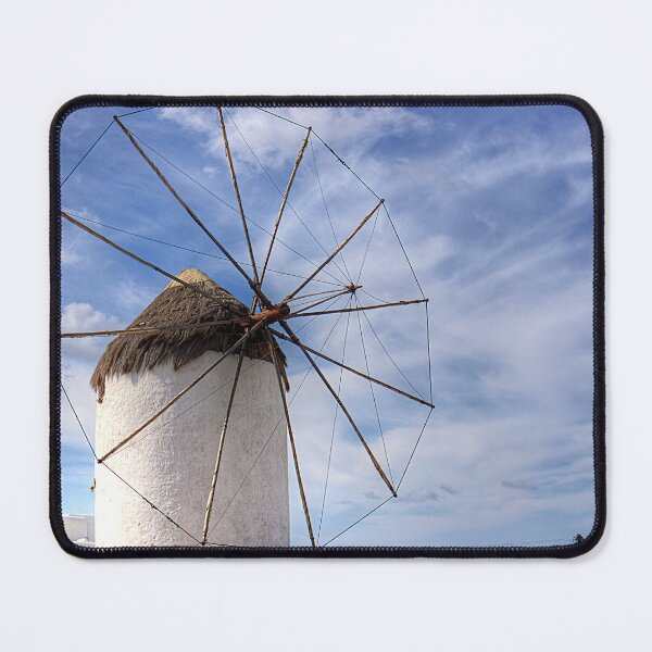 Item preview, Thatched Windmill on Mykonos designed and sold by tomg.