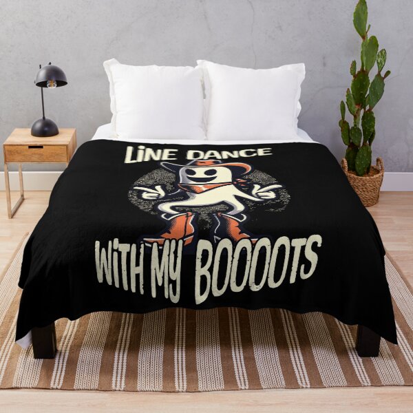 Item preview, Cowboy With Boots Line Dance Ghost designed and sold by LuminOrb.