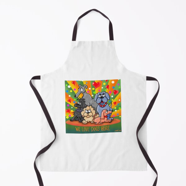 Item preview, We Love Dogs Here designed and sold by COMMICdesigns.
