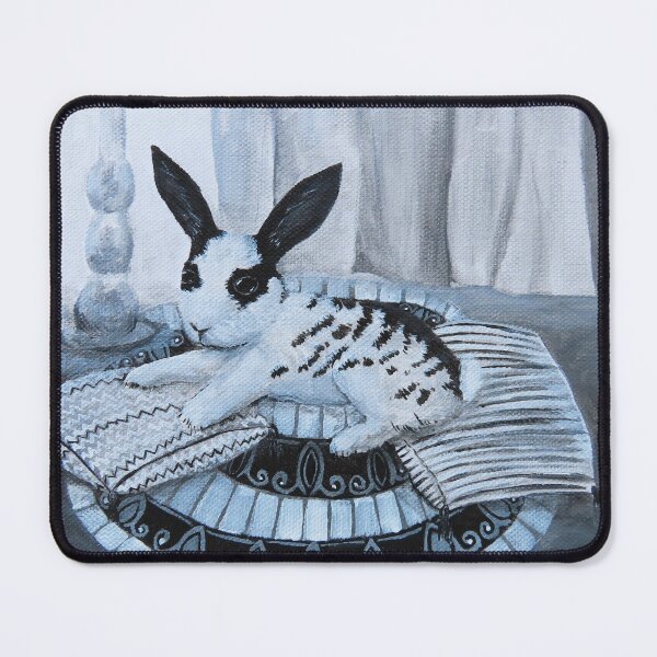 Item preview, Rabbit Portrait designed and sold by CindysArtStudio.