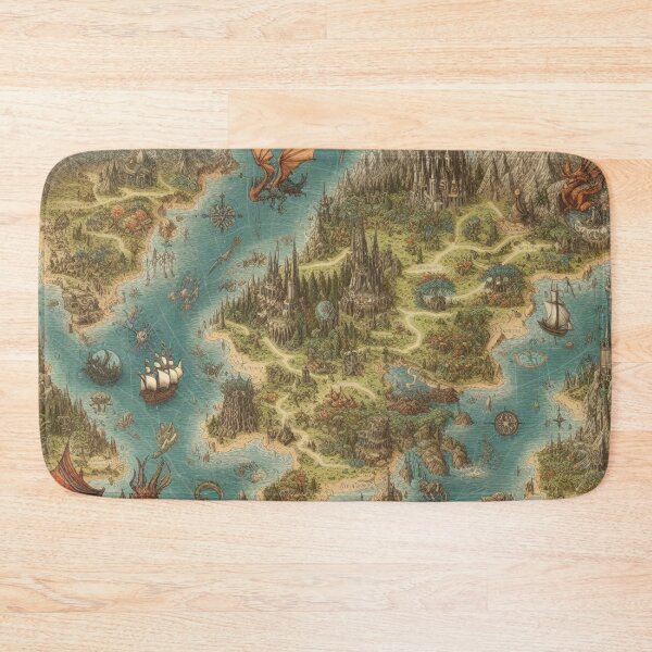 Item preview, mystical landmarks and locations designed and sold by Dominika Farkašová.