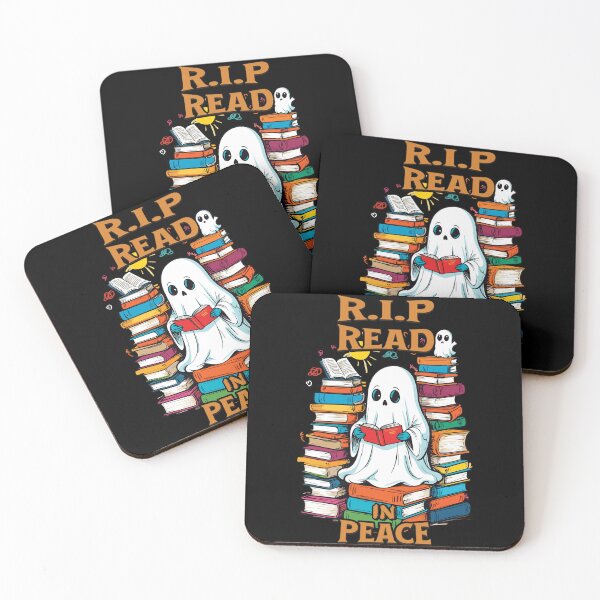 Item preview, Cute Book Lover Ghost Read In Peace designed and sold by LuminOrb.