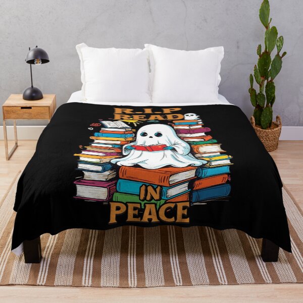 Item preview, Cute Book Lover Ghost Read In Peace designed and sold by LuminOrb.