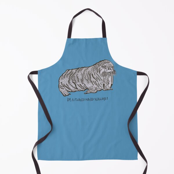 Item preview, Walrus with flowers designed and sold by Jasibia.