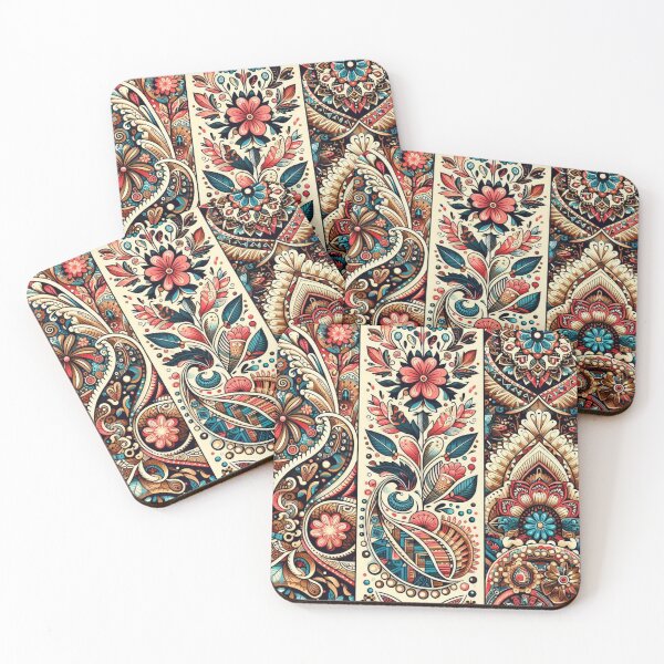 Item preview, Intricate cultural fusion patterns designed and sold by Dominika Farkašová.