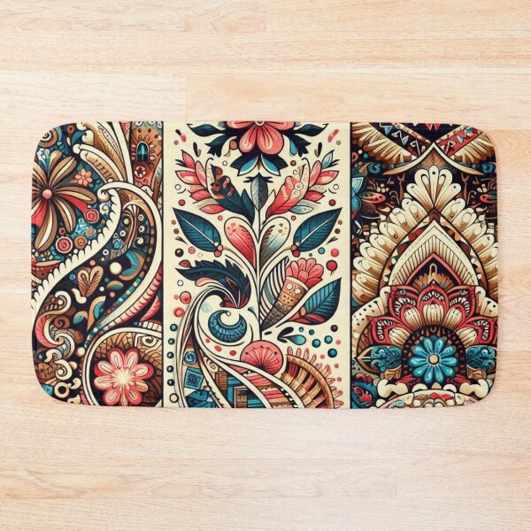 Item preview, Intricate cultural fusion patterns designed and sold by Dominika Farkašová.