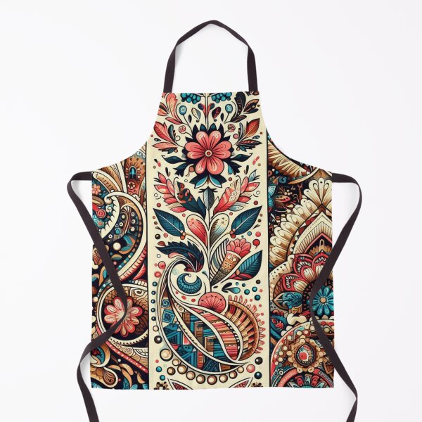 Item preview, Intricate cultural fusion patterns designed and sold by Dominika Farkašová.