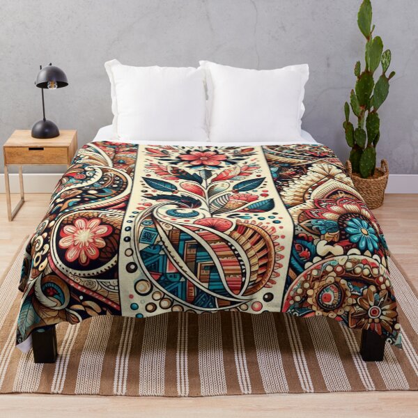 Item preview, Intricate cultural fusion patterns designed and sold by Dominika Farkašová.