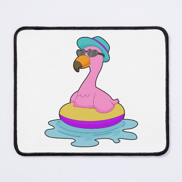 Item preview, Flamingo Swimming Inflatable float Summer designed and sold by Snabdesign84.