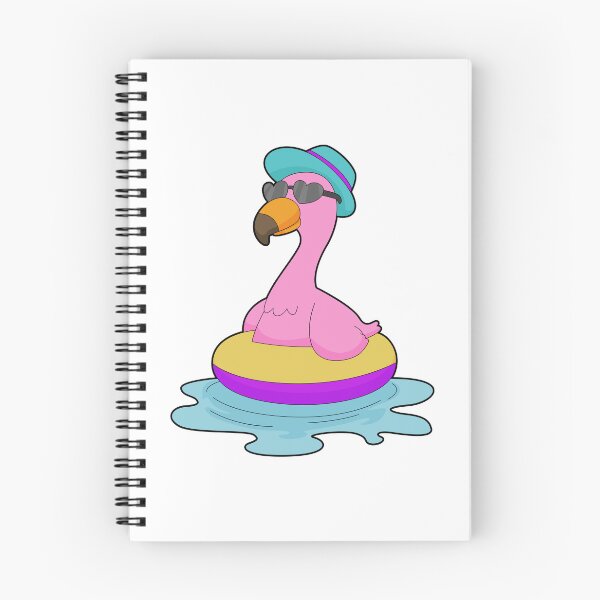 Item preview, Flamingo Swimming Inflatable float Summer designed and sold by Snabdesign84.