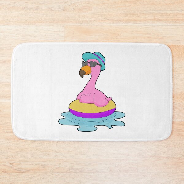 Item preview, Flamingo Swimming Sunglasses designed and sold by Snabdesign84.