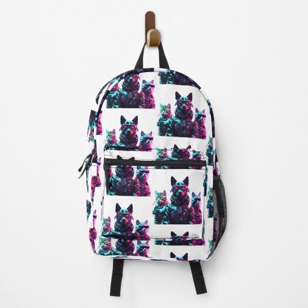 Item preview, CyberPunk team dog and cat designed and sold by CyberArtShop.