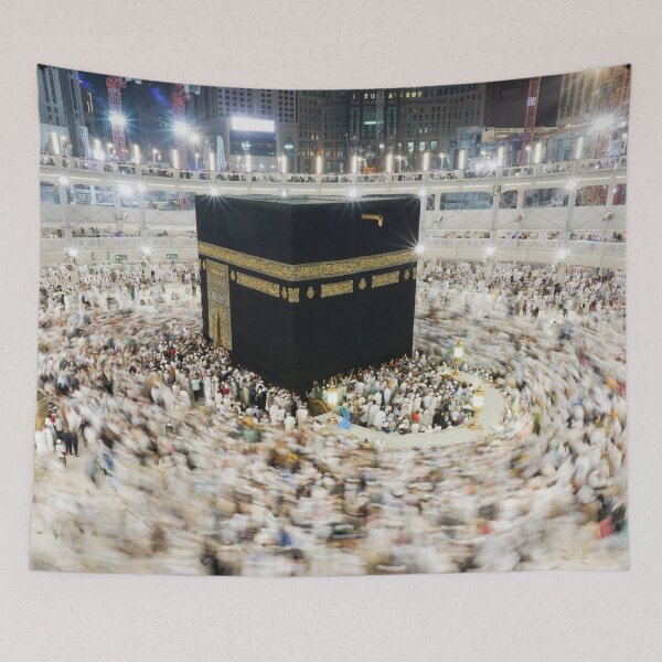 Item preview, view of Muslim pilgrims at Saudi Arabia, islamic art designed and sold by skalihm.