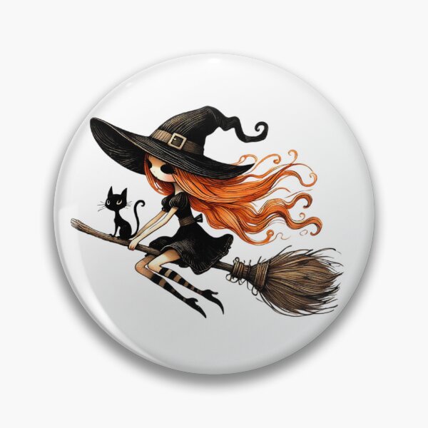 Item preview, Flying witch designed and sold by II0FU5.