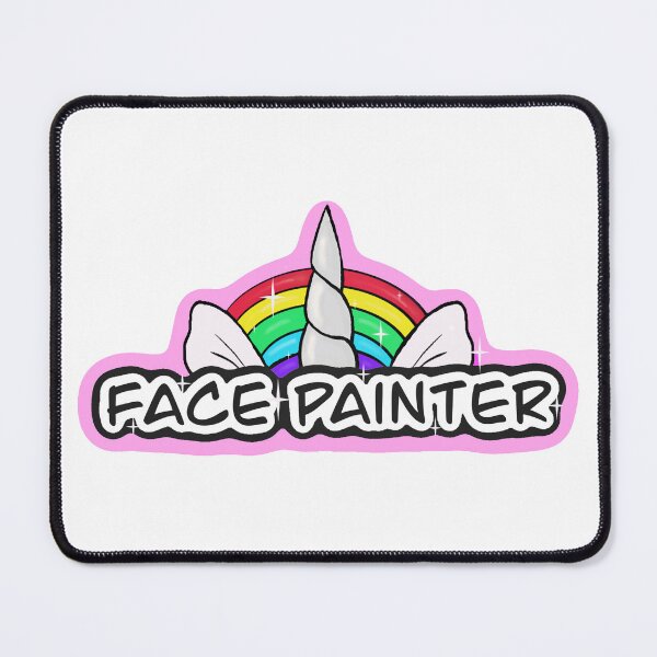 Item preview, Face Painter Unicorn Rainbow Pink designed and sold by Sbomber73.