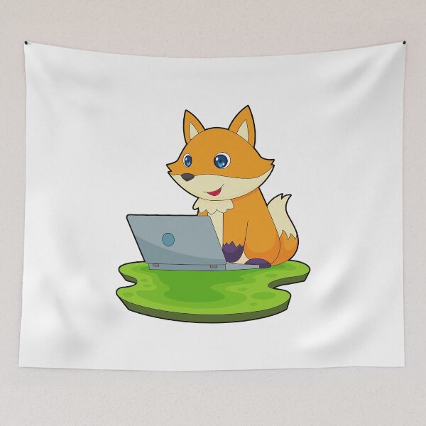 Item preview, Fox Laptop designed and sold by Snabdesign84.