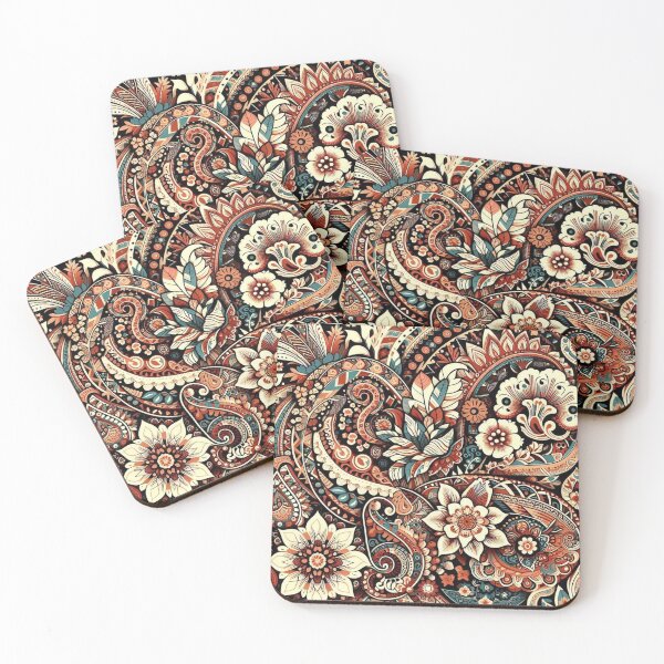 Item preview, japanese cherry blossoms with tribal designs designed and sold by Dominika Farkašová.