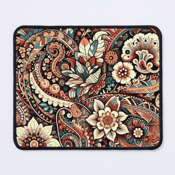 Item preview, japanese cherry blossoms with tribal designs designed and sold by Dominika Farkašová.