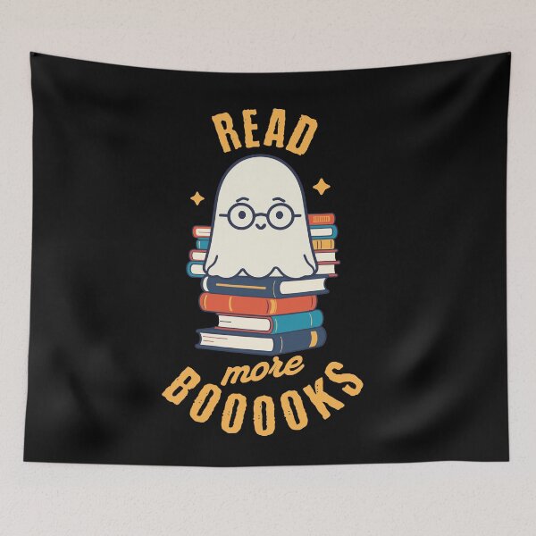 Item preview, Read More Books Niedliches Buchliebhaber Gespenst designed and sold by LuminOrb.