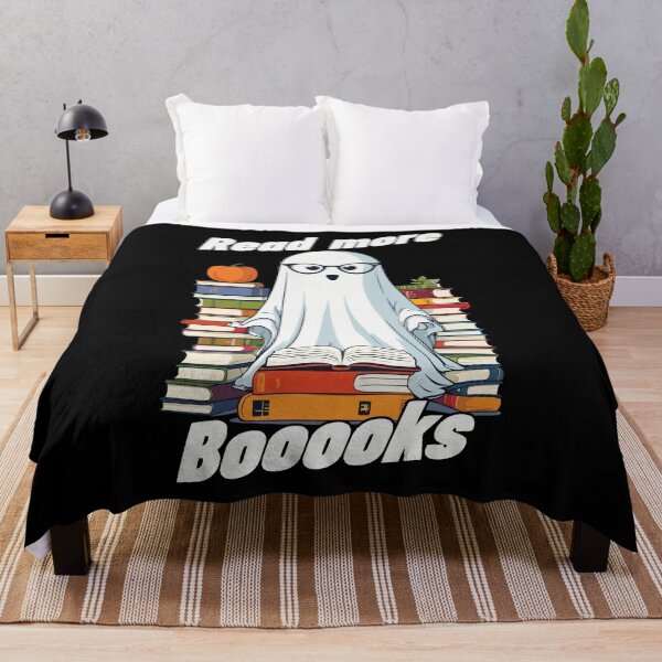 Item preview, Cute Book Lover Ghost Funny Saying designed and sold by LuminOrb.