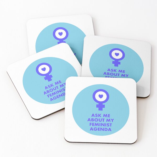 Item preview, Ask me about my feminist agenda designed and sold by Inspirationmotivation.
