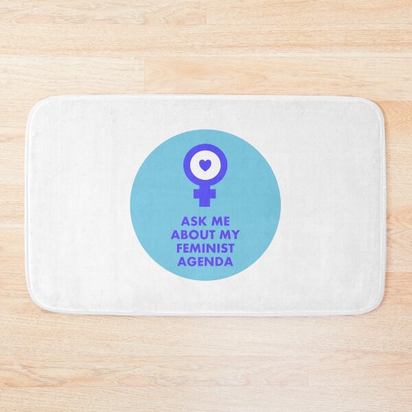 Item preview, Ask me about my feminist agenda designed and sold by Inspirationmotivation.