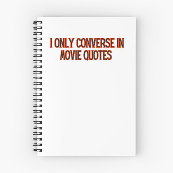 Item preview, I Only Converse In Movie Quotes designed and sold by AngelArtss.