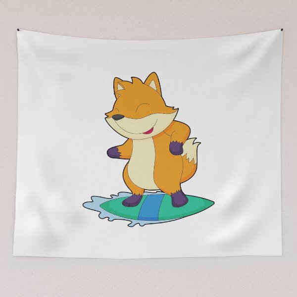 Item preview, Fox Surfer Surfboard designed and sold by Snabdesign84.