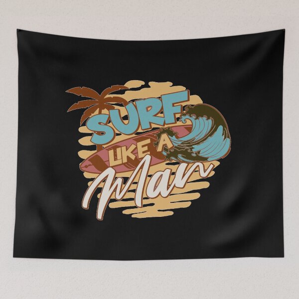 Item preview, Surf like a man designed and sold by AuraLineEU.