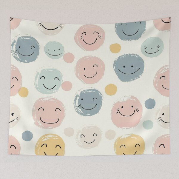 Item preview, Smiling faces. designed and sold by MagelliShop.