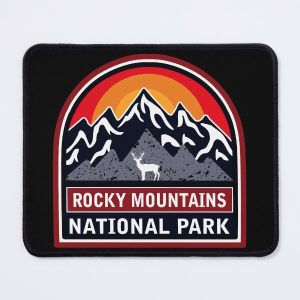 Item preview, Rocky mountains national park designed and sold by Nature-Book.