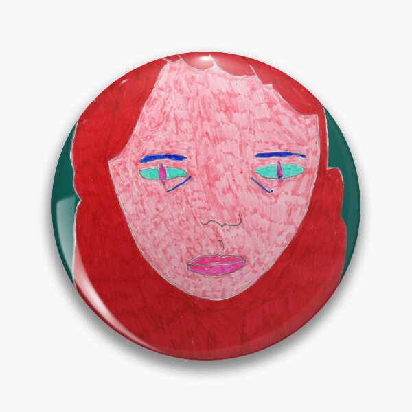 Item preview, Artistic drawing with red hair designed and sold by FVLflavism.
