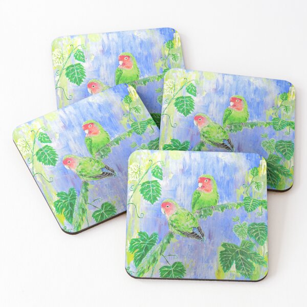 Item preview, Lovebirds designed and sold by CindysArtStudio.