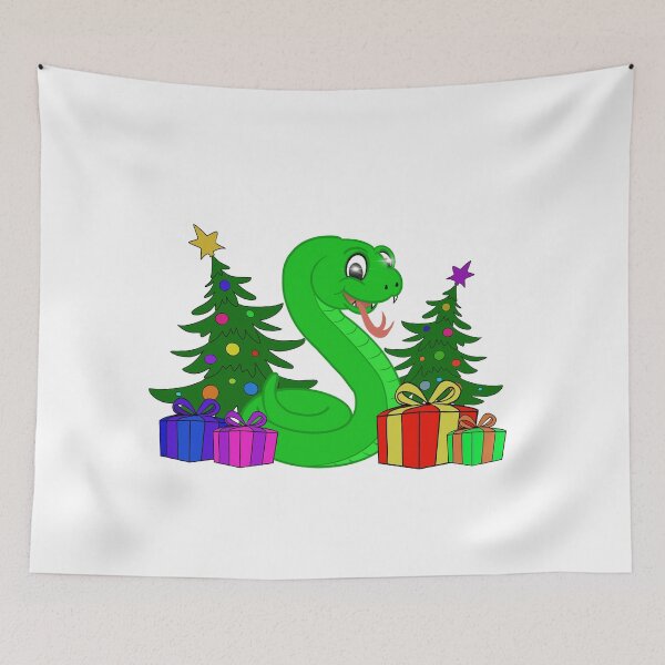 Item preview, Holiday Serpent Celebration designed and sold by YarkaYa.
