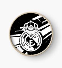 Real Madrid White Clock