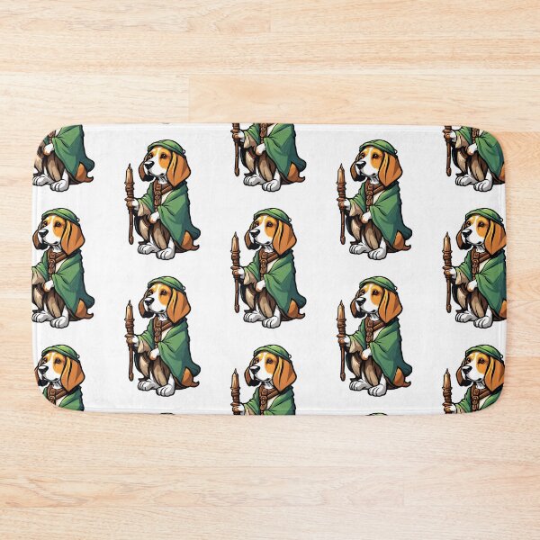 Item preview, Beagle Wizard Character Illustration designed and sold by CrownedCanvas.