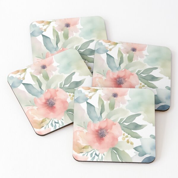 Item preview, Delicate Floral Watercolor designed and sold by Have Mercy.